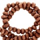 Holzperlen rund 6mm Almond brown